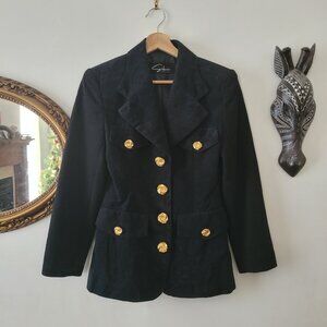 Vintage Sabrio International black blazer